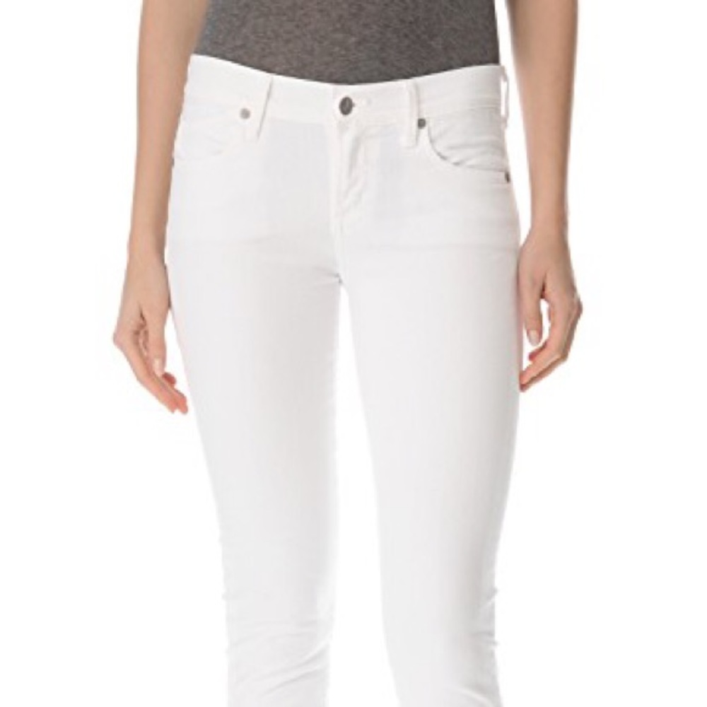 Citizens of Humanity white jeans